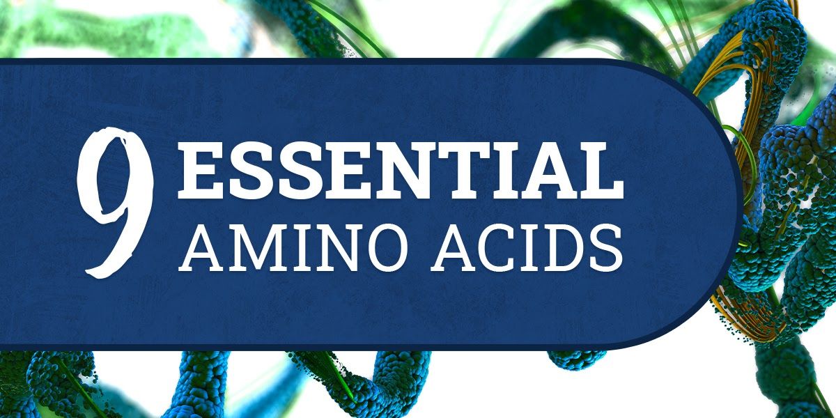 The 9 essential amino acids health guide. 